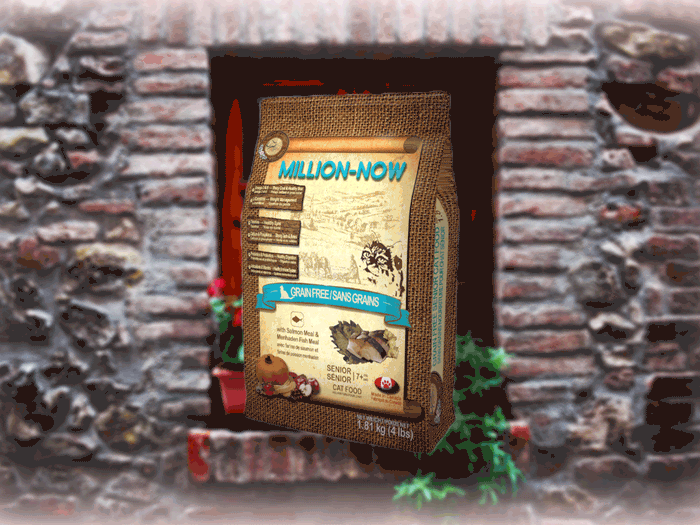 Millow-Now - Senior Cat Food with Salmon Meal and Menhaden Fish Meal